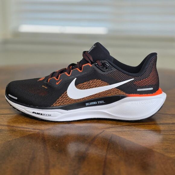 Nike Air Zoom Pegasus 41 OSU Oklahoma State Cowboys FZ5136-100 Men's Size 9 - Picture 7 of 16
